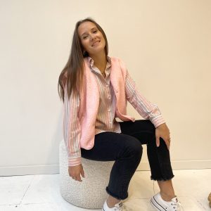 Veste rose Lola