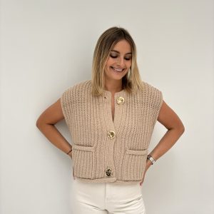 Gilet beige Taylor